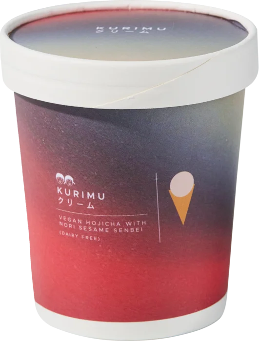 Vegan Hojicha pint